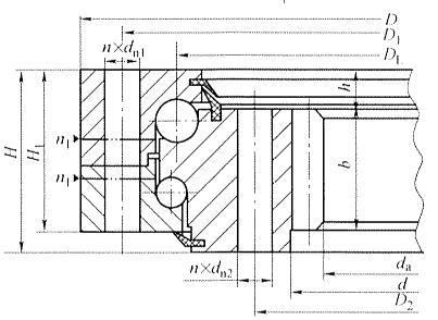 雙排球式回轉支承(02系列)